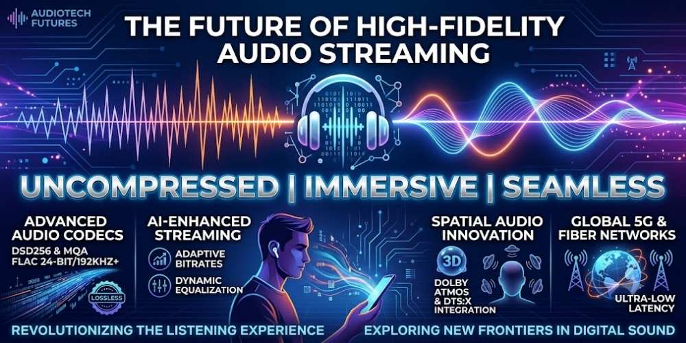 future of high-fidelity audio streaming professional audio setup