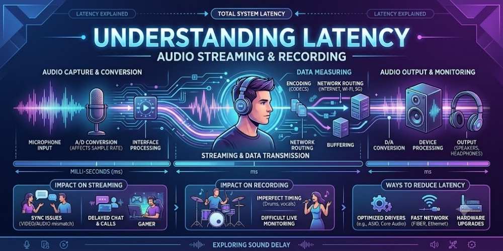 audio latency explained professional audio setup
